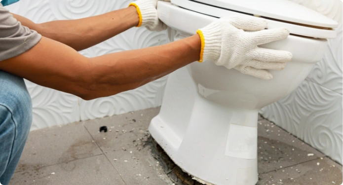 Desmontaje de sanitario