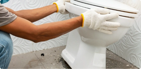 Desmontaje de sanitario